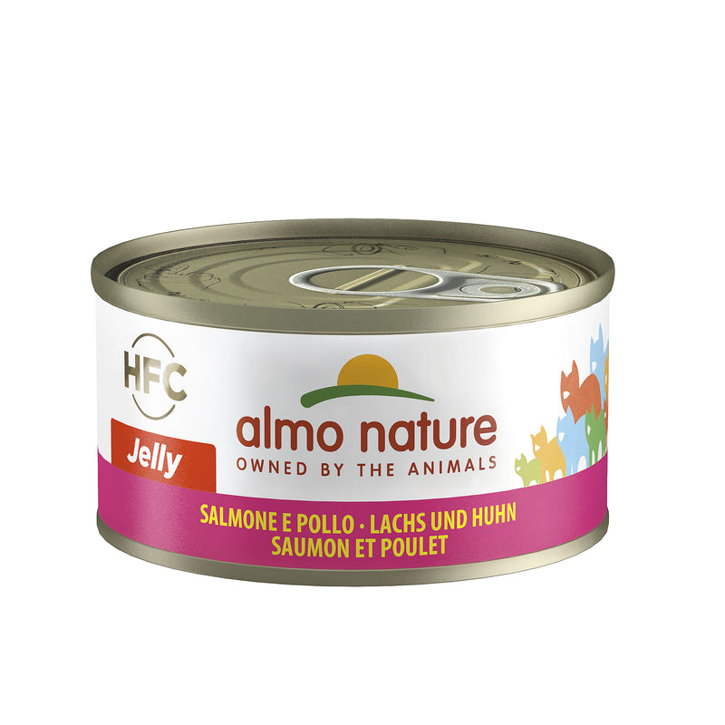 Almo Nature - HFC Jelly mit Lachs und Huhn