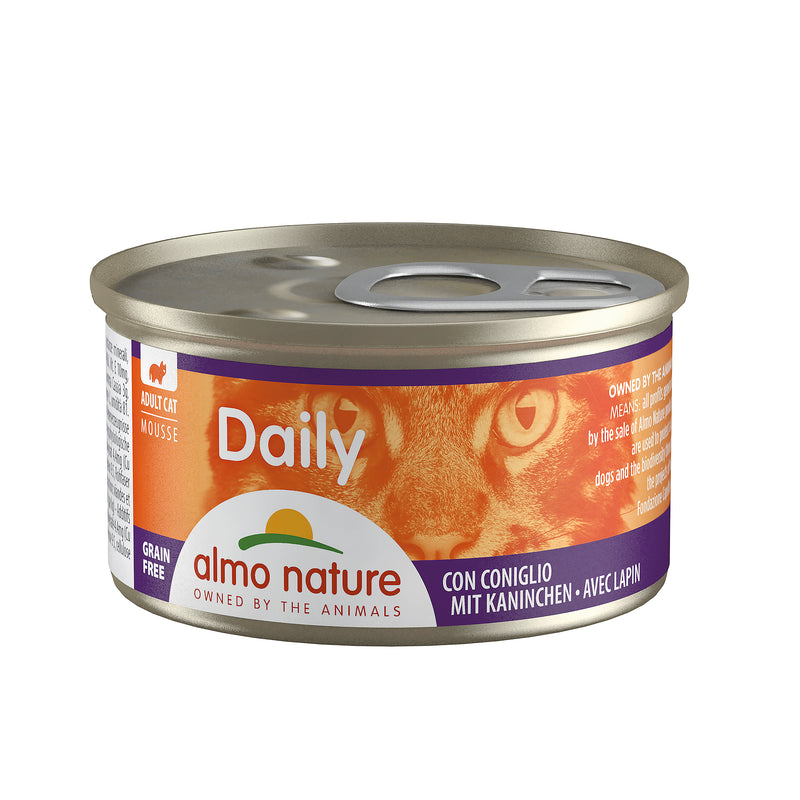Almo Nature - Daily Mousse - Adult - mit Kaninchen