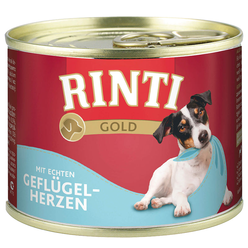 Rinti - Gold Geflügelherzen
