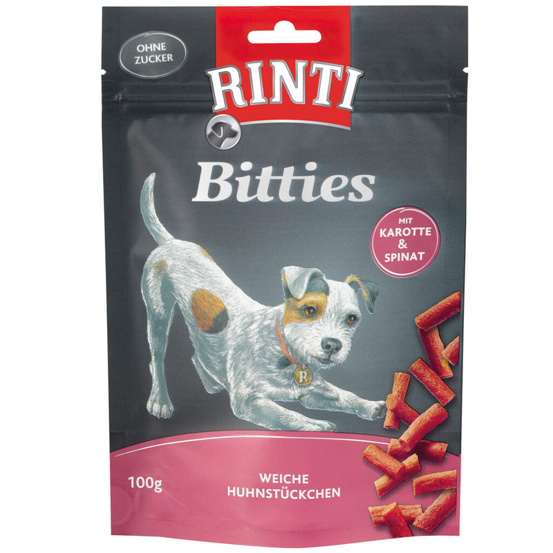 Rinti Hundesnack Bitties Karotte mit Spinat