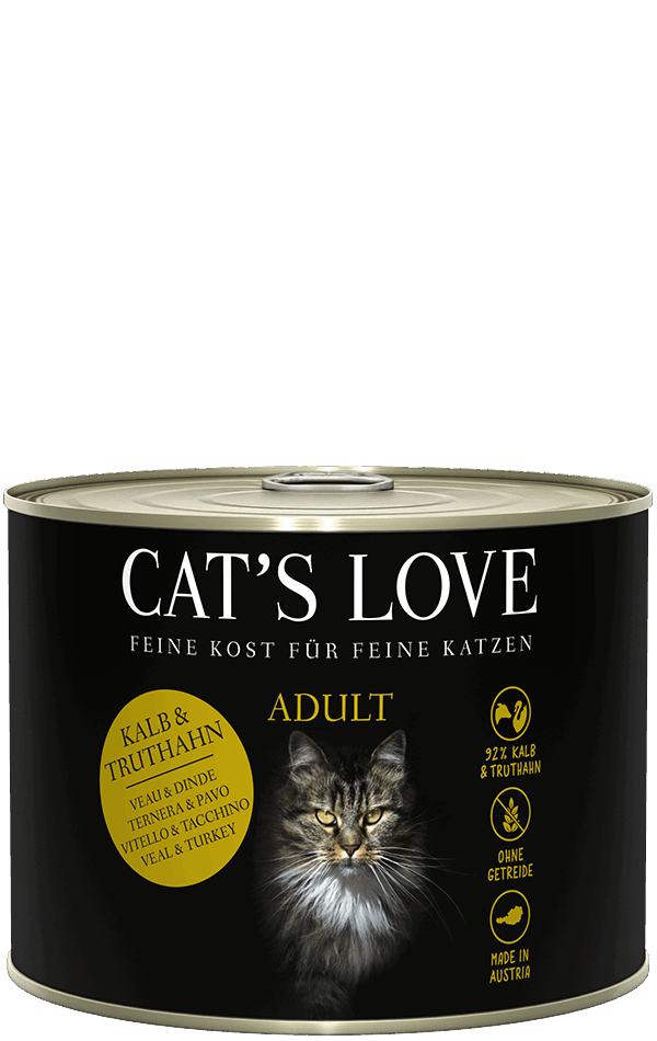 Cat’s Love Adult Kalb & Truthahn