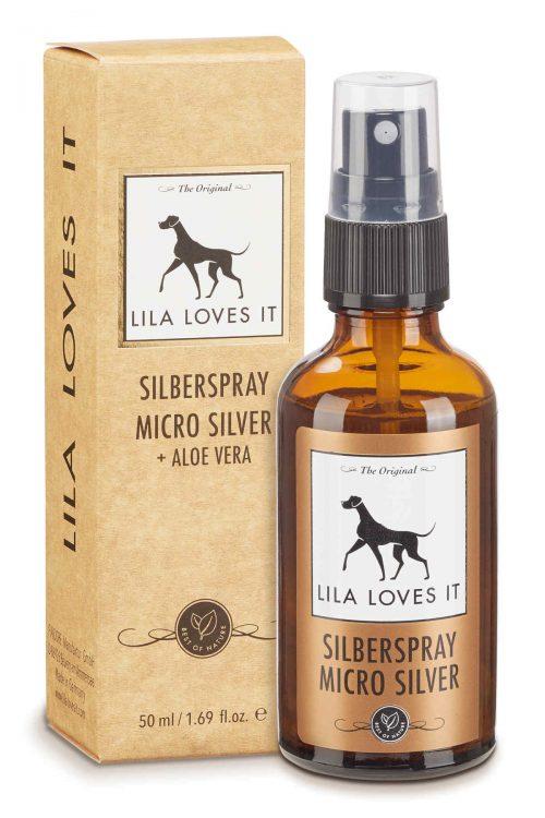 Lila Loves It Silberspray - pieper tier-gourmet