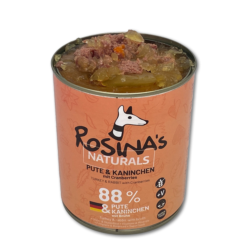 Rosina's Finest Pute & Kaninchen mit Preiselbeeren