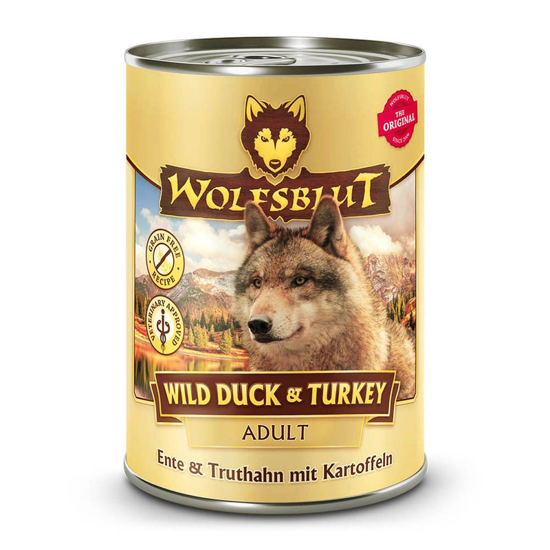 Wolfsblut Adult Wild Duck & Turkey - Ente & Truthahn mit Kartoffeln