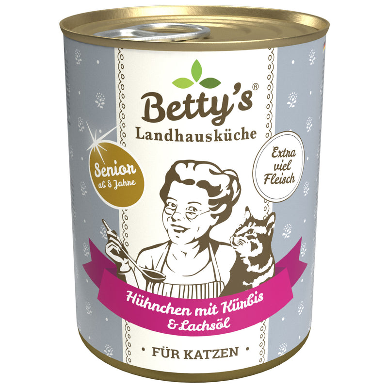 Boswelia Betty's Landhausküche - SENIOR Hühnchen mit Kürbis & Lachsöl