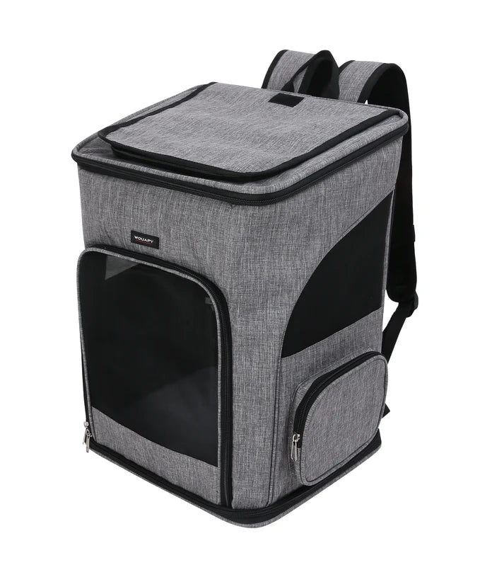 Wouapy Bungalow Rucksack für Hunde und Katzen