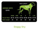 EQDOG Mikrofaser Bademantel Doggy Dry im Sale