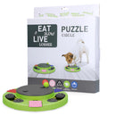 Eat Slow Live Longer Puzzle Circle für Hunde im Sale