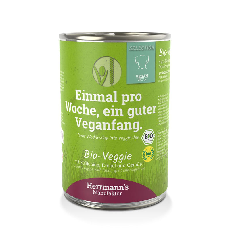 Herrmann's Leicht und Vegan Bio Veggie mit weiser Süsslupine