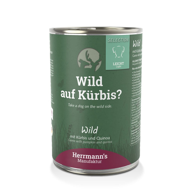 Herrmann's Leicht Wild mit Kürbis und Quinoa
