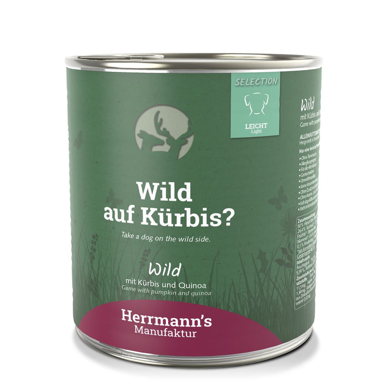 Herrmann's Leicht Wild mit Kürbis und Quinoa