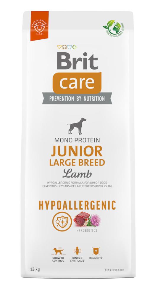 Brit Care Dog Junior Large Breed Hypoallergenic - Lamm