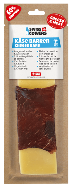SwissCowers Käse Barren mit Rindfleisch