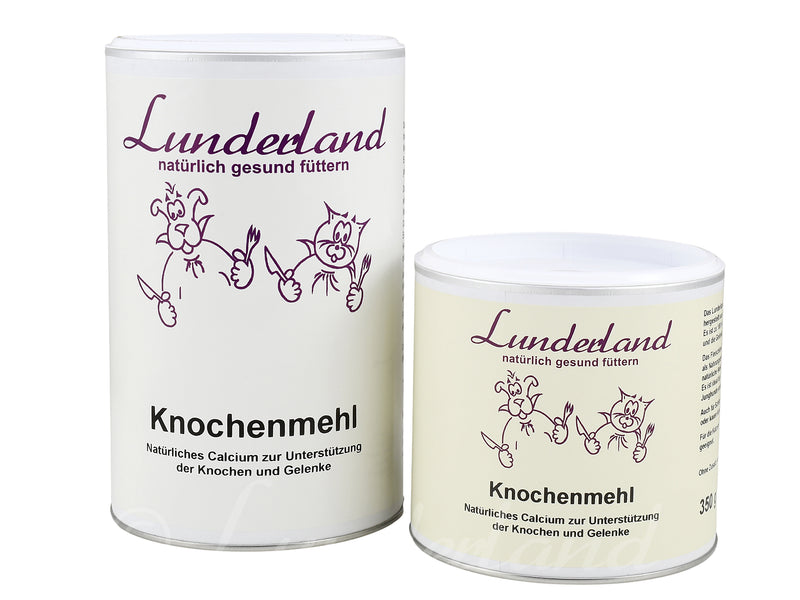 Lunderland - Knochenmehl für Hunde und Katzen