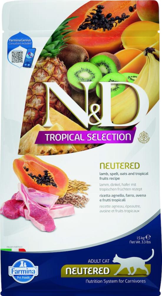 Farmina N&D Tropical Selection Neutered - Lamm