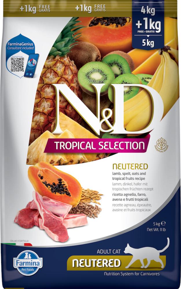 Farmina N&D Tropical Selection Neutered - Lamm