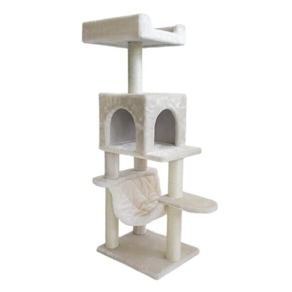 Petrebels Little Rebels Estrella 113 Kratzbaum für Katzen in cream