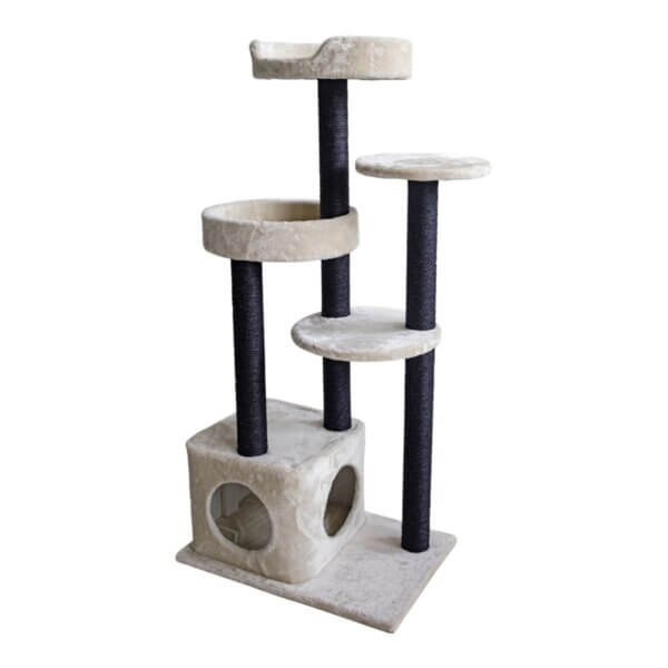 Petrebels Little Rebels Felis 134 Kratzbaum für Katzen in cream