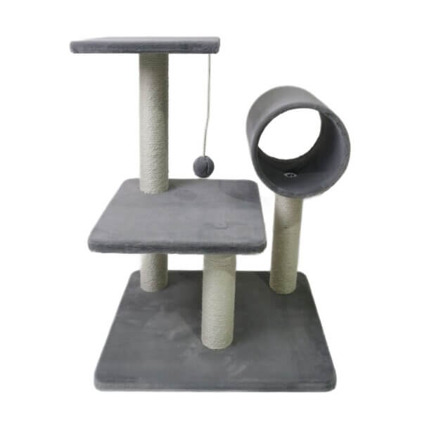 Petrebels Little Rebels Pyxis 66 Kratzbaum für Katzen in grau