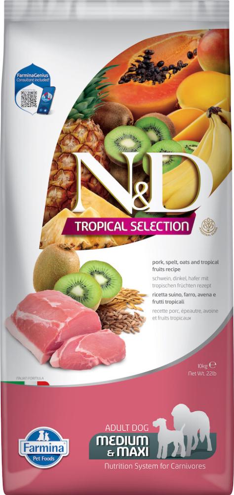 Farmina N&D Tropical Selection - Schwein Medium & Maxi