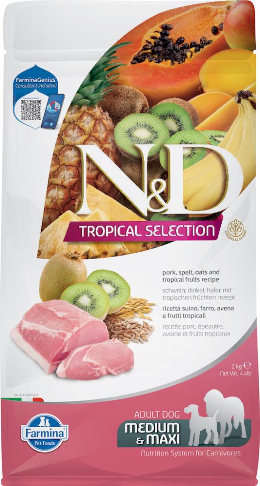 Farmina N&D Tropical Selection - Schwein Medium & Maxi