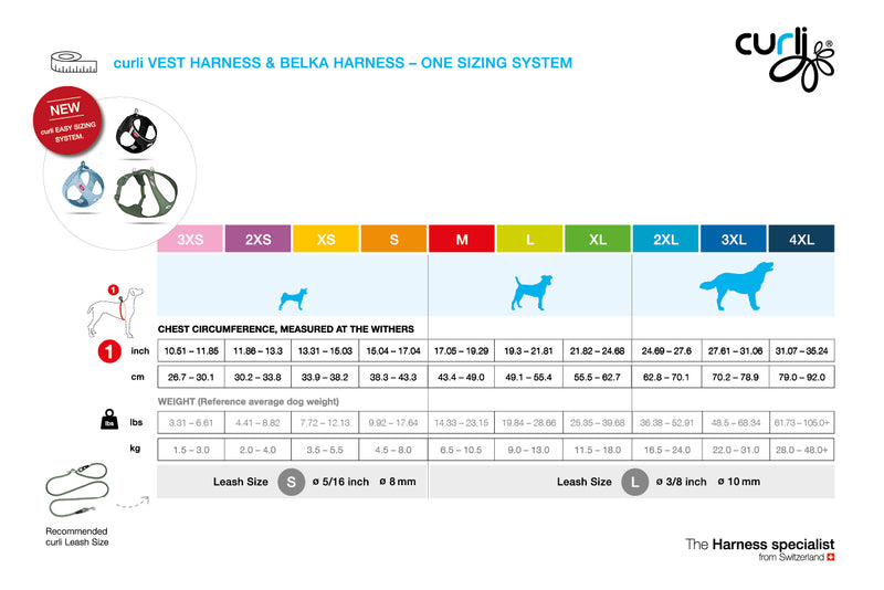 curli All New Belka Air-Mesh Harness NEU