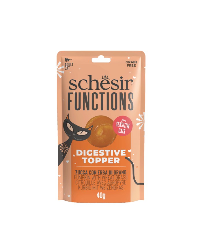 Schesir Cat Functions Püree Digestive Topper