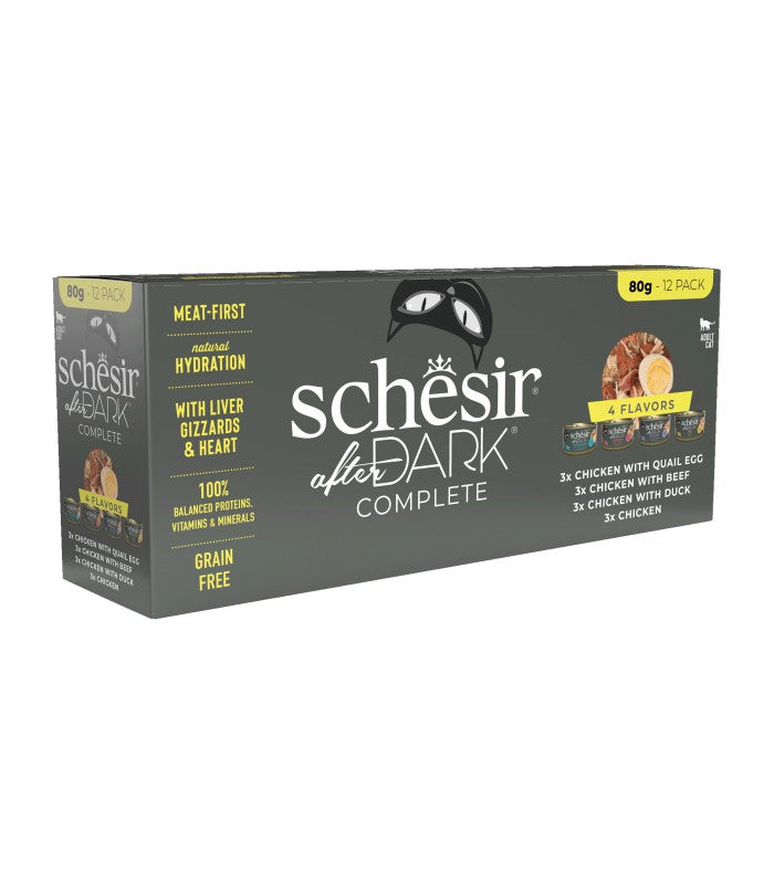 Schesir Cat After Dark Filet in Brühe Variety Pack