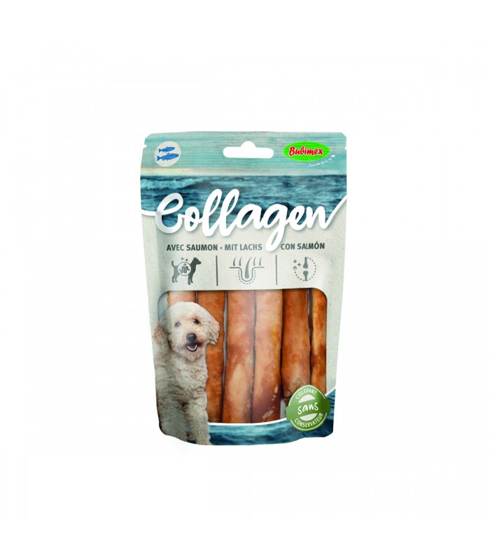Bubimex Kollagen-Sticks mit Lachs für kleine Hunde