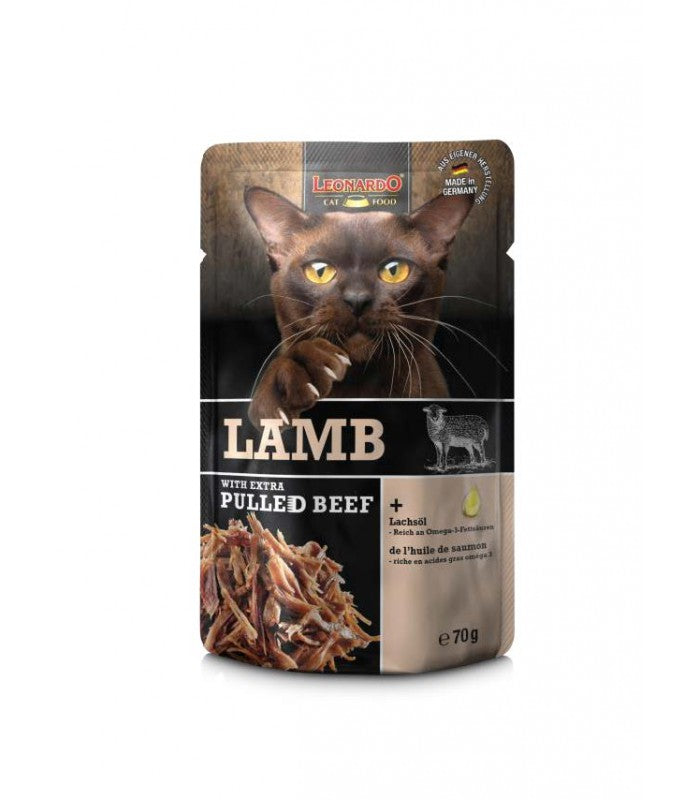 Leonardo Lamb + extra pulled Beef