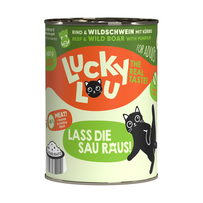 Lucky Lou Lifestage Adult - Rind & Wildschwein