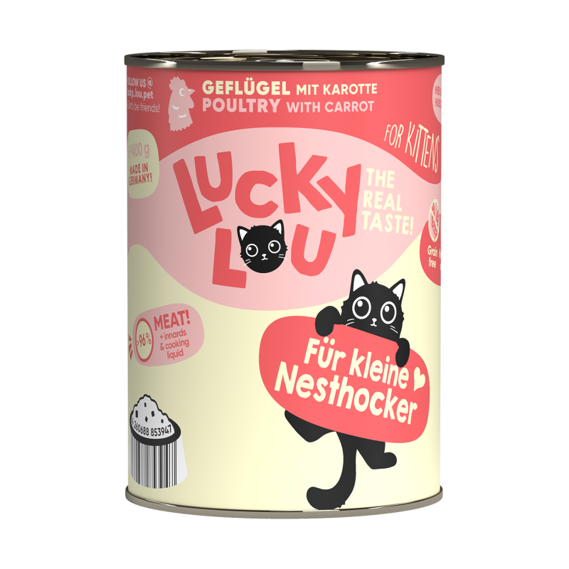Lucky Lou Lifestage Kitten - Geflügel