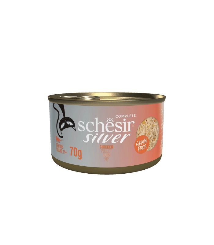Schesir Cat Silver Filet in Brühe Huhn