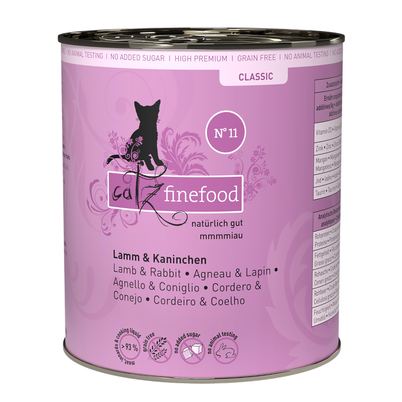 Catz Finefood Classic N° 11 - Lamm & Kaninchen