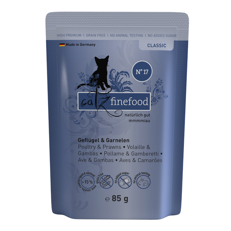 Catz Finefood Classic N° 17 - Geflügel & Garnelen