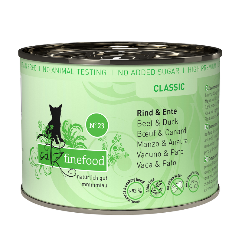 Catz Finefood Classic N° 23 - Rind & Ente