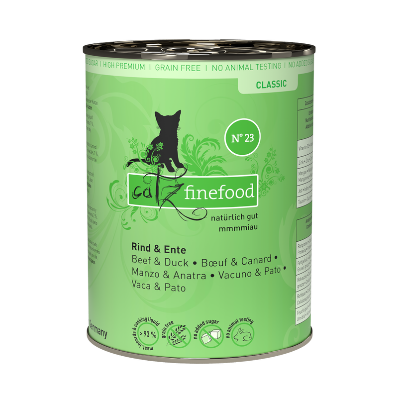 Catz Finefood Classic N° 23 - Rind & Ente