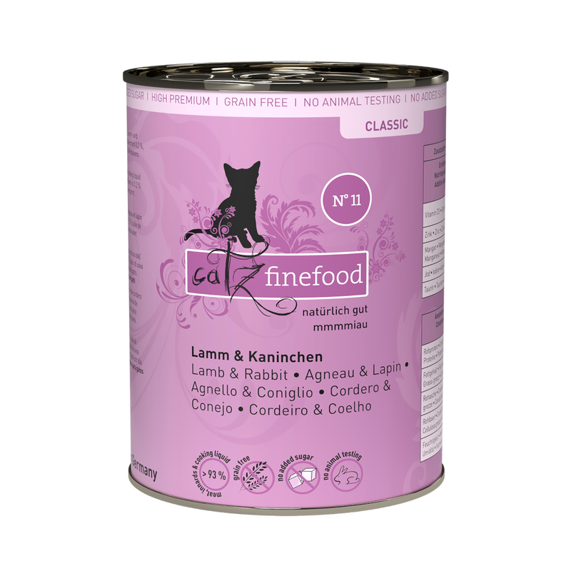 Catz Finefood Classic N° 11 - Lamm & Kaninchen