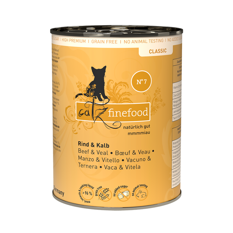 Catz Finefood Classic N° 7 - Rind & Kalb