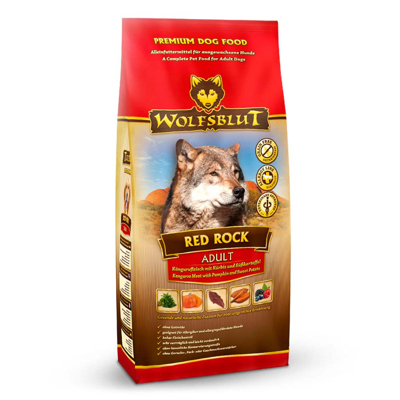 Wolfsblut Adult Red Rock - Känguru mit Kürbis