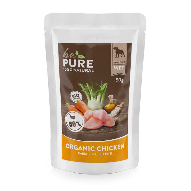 bePure - Bio Huhn mit Karotten Reis & Fenchel Sensitive