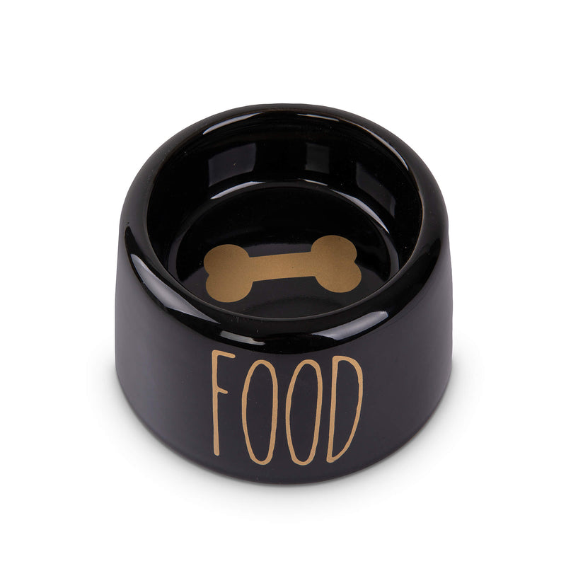 Freezack Shiny Food Napf für Hunde in schwarz