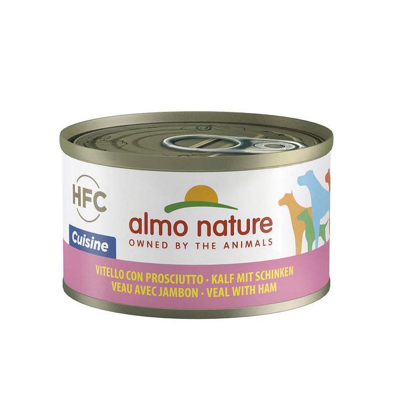 Almo Nature - HFC Cuisine - Adult - Kalb mit Schinken