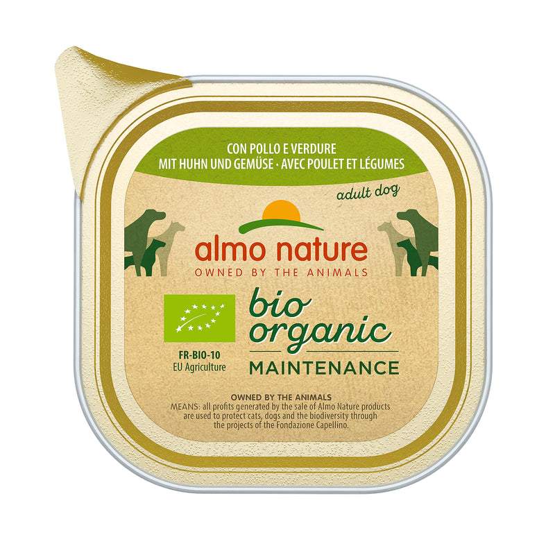 Almo Nature - Bio Organic - Adult - mit Huhn und Gemüse