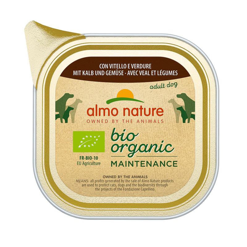 Almo Nature - Bio Organic - Adult - mit Kalb und Gemüse