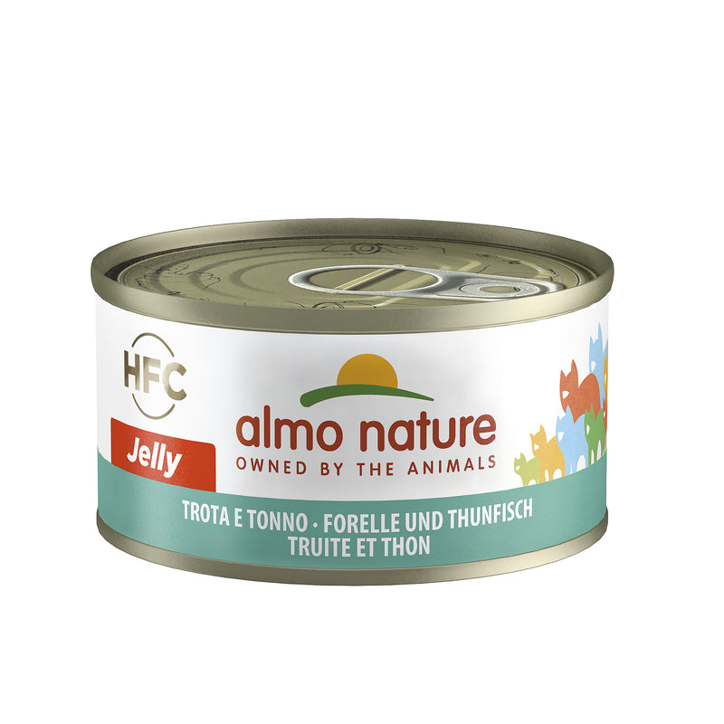 Almo Nature - HFC Jelly mit Forelle und Thunfisch