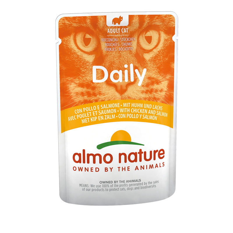 Almo Nature - Daily - Adult - mit Huhn und Lachs