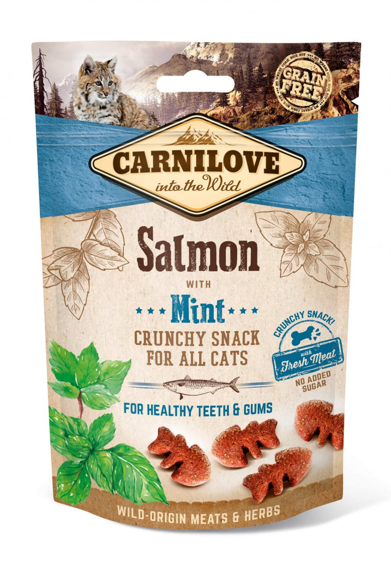 Carnilove Crunchy Snack – Lachs mit Minze