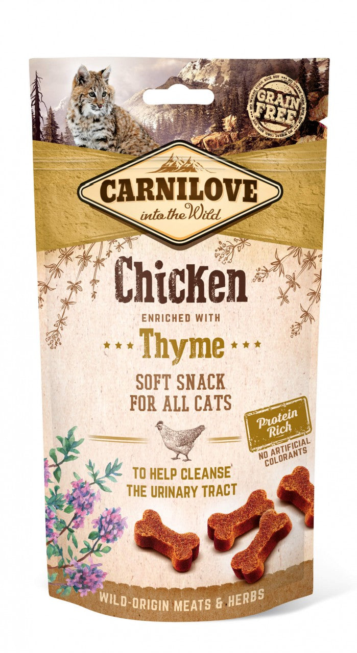 Carnilove Soft Snack – Huhn mit Thymian
