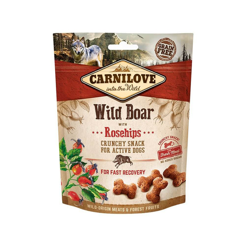 Carnilove Crunchy Snack – Wildschwein mit Hagebutte